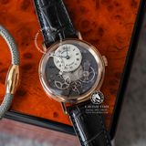 Đồng Hồ Breguet Tradition 7097BR/G1/9WU Rep 1:1 Chế Tác Vỏ Vàng Hồng Mặt Trắng Dây Da