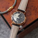 Đồng Hồ Breguet Tradition 7097BR/G1/9WU Rep 1:1 Chế Tác Vỏ Vàng Hồng Mặt Trắng Dây Da