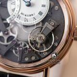 Đồng Hồ Breguet Tradition 7097BR/G1/9WU Rep 1:1 Chế Tác Vỏ Vàng Hồng Mặt Trắng Dây Da