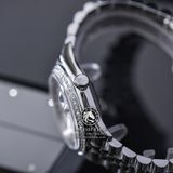 Đồng Hồ Rolex Datejust 36mm 116234-0087 Rep 1:1 Cao Cấp Vỏ Bạc Niềng Bezel Đính Đá Mặt Vi Tính Bạc Cọc Số Đính Đá Dây Kim Loại Jubilee
