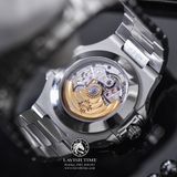 Đồng Hồ Patek Philippe Nautilus 5726/1A-001  Rep 1:1 Vỏ Bạc Mặt Xám Dây Kim Loại