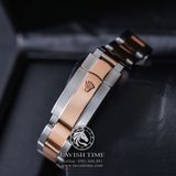 Đồng Hồ Rolex Datejust 31mm 278241-0009 Rep 1:1 Chế Tác Vỏ Vàng Hồng Mặt Hồng Cọc Số Vạch Dây Kim Loại Oyster