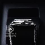 Đồng Hồ Rolex Day-Date 36mm 118239-003 Rep 1:1 Cao Cấp Vỏ Bạc Mặt Xám Cọc Số Đính Đá Dây Kim Loại