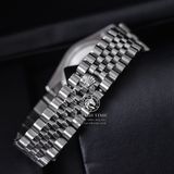 Đồng Hồ Rolex Datejust 36mm 116234 Rep 1:1 Chế Tác Vỏ Bạc Mặt Xà Cừ Tím Cọc Số Đính Đá Dây Kim Loại Jubilee