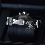 Đồng Hồ Rolex Cosmograph Daytona 116576TBR Rep 1:1 Cao Cấp Vỏ Bạc Niềng Bezel Đính Đá Mặt Số Đính Đá Dây Kim Loại