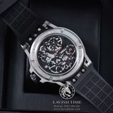 Đồng Hồ Roger Dubuis Excalibur Aventador S Rep 1:1 Chế Tác Vỏ Bạc Mặt Skeleton Lộ Cơ Dây Cao Su