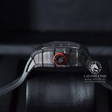 Đồng Hồ Richard Mille RM 35-01 Rafael Nadal Rep 1:1 Cao Cấp Vỏ Carbon Mặt Skeleton Lộ Cơ Dây Cao Su