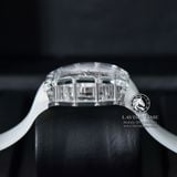 Đồng Hồ Richard Mille RM 56-01 Tourbillon Sapphire Rep 1:1 Cao Cấp Vỏ Sapphire Mặt Skeleton Lộ Cơ Dây Cao Su