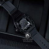 Đồng Hồ Richard Mille RM 052 Tourbillon Skull Rep 1:1 Cao Cấp Vỏ Đen Đính Đá Mặt Đầu Lâu Dây Cao Su