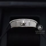 Đồng Hồ Richard Mille RM 67-01 Diamonds Automatic Winding Extra Flat Rep 1:1 Cao Cấp Vỏ Bạc Đính Đá Mặt Skeleton Lộ Cơ Dây Cao Su