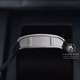 Đồng Hồ Richard Mille RM 67-01 Diamonds Automatic Winding Extra Flat Rep 1:1 Cao Cấp Vỏ Bạc Đính Đá Mặt Skeleton Lộ Cơ Dây Cao Su