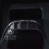 Đồng Hồ Richard Mille RM 052 Tourbillon Skull Rep 1:1 Cao Cấp Vỏ Ceramic Đen Mặt Đầu Lâu Dây Cao Su