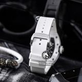 Đồng Hồ Richard Mille RM 055 Bubba Watson Rep 1:1 Cao Cấp Vỏ Thép Trắng Mặt Skeleton Lộ Cơ Dây Cao Su