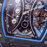 Đồng Hồ Richard Mille RM 53-01 Tourbillon Pablo Mac Donough Rep 1:1 Chế Tác Vỏ Carbon Đen Mặt Skeleton Lộ Cơ Dây Cao Su