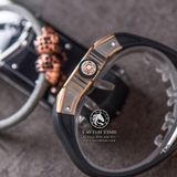 Đồng Hồ Richard Mille RM 63-01 Automatic Winding Dizzy Hands Rep 1:1 Chế Tác Vỏ Vàng Hồng Mặt Skeleton Lộ Cơ Dây Cao Su