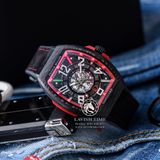 Đồng Hồ Franck Muller Vanguard Racing Skeleton Carbon Rep 1:1 Chế Tác Vỏ Carbon Mặt Skeleton Lộ Cơ