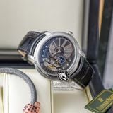 Đồng Hồ Audemars Piguet Millenary 15350ST.OO.D002CR.01 Rep 1:1 Chế Tác Vỏ Bạc Mặt Lộ Cơ Dây Da