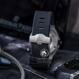 Đồng Hồ Audemars Piguet Royal Oak Offshore Diver 15710ST.OO.A002CA.01 Rep 1:1 Vỏ Bạc Mặt Đen Dây Cao Su