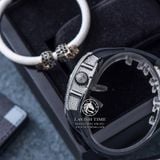 Đồng Hồ Richard Mille RM 51-02 Tourbillon Diamond Twister Rep 1:1 Cao Cấp Vỏ Bạc Đính Đá Baguette Mặt Đính Đá Dây Cao Su