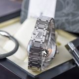 Đồng Hồ Audemars Piguet Royal Oak Jumbo Extra-Thin 15202IP.OO.1240IP.01 Rep 1:1 Chế Tác Vỏ Bạc Mặt Xanh