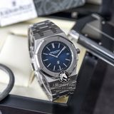 Đồng Hồ Audemars Piguet Royal Oak Jumbo Extra-Thin 15202IP.OO.1240IP.01 Rep 1:1 Chế Tác Vỏ Bạc Mặt Xanh