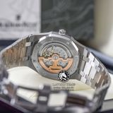 Đồng Hồ Audemars Piguet Royal Oak Jumbo Extra-Thin 15202IP.OO.1240IP.01 Rep 1:1 Chế Tác Vỏ Bạc Mặt Xanh