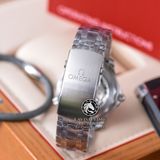 Đồng Hồ Omega Seamaster Diver 300M Co‑Axial Master Chronometer 42 mm 210.30.42.20.01.001 Rep 1:1 Chế Tác Vỏ Bạc Mặt Đen Dây Kim Loại