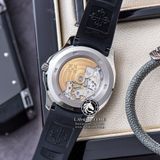 Đồng Hồ Patek Philippe Aquanaut 5167A-001 Rep 1:1 Chế Tác Vỏ Bạc Mặt Đen Dây Cao Su