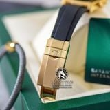 Đồng Hồ Rolex Cosmograph Daytona 116518LN-0048 Rep 1:1 Cao Cấp Vỏ Vàng Kim Mặt Vàng Dây Cao Su