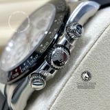 Đồng Hồ Rolex Cosmograph Daytona 116519LN-0026 Rep 1:1 Chế Tác Vỏ Bạc Mặt Số Xà Cừ Vân Mây Trắng Tự Nhiên Cọc Số Độ Kim Cương Thiên Nhiên