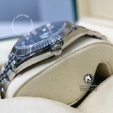 Đồng Hồ Rolex Datejust 41mm 126334-0016 Rep 1:1 Chế Tác Vỏ Bạc Mặt Xanh Dương Cọc Số Độ Kim Cương Thiên Nhiên Chân Vàng 18K Dây Kim Loại Jubilee