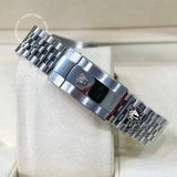 Đồng Hồ Rolex Datejust 41mm 126334-0016 Rep 1:1 Chế Tác Vỏ Bạc Mặt Xanh Dương Cọc Số Độ Kim Cương Thiên Nhiên Chân Vàng 18K Dây Kim Loại Jubilee