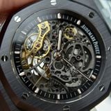 Đồng Hồ Audemars Piguet Royal Oak Double Balance Wheel Openworked 41mm 15416CE.OO.1225CE.01 Rep 1:1 Chế Tác Vỏ Ceramic Đen