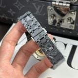 Đồng Hồ Audemars Piguet Royal Oak Double Balance Wheel Openworked 41mm 15416CE.OO.1225CE.01 Rep 1:1 Chế Tác Vỏ Ceramic Đen