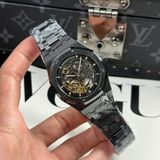 Đồng Hồ Audemars Piguet Royal Oak Double Balance Wheel Openworked 41mm 15416CE.OO.1225CE.01 Rep 1:1 Chế Tác Vỏ Ceramic Đen