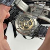 Đồng Hồ Audemars Piguet Royal Oak Double Balance Wheel Openworked 41mm 15416CE.OO.1225CE.01 Rep 1:1 Chế Tác Vỏ Ceramic Đen