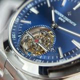 Đồng Hồ Vacheron Constantin Overseas Tourbillon 6000V/110A-B544 Rep 1:1 Chế Tác Vỏ Thép Mặt Xanh Dương