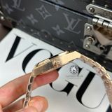 Đồng Hồ Vacheron Constantin Overseas Tourbillon 6000V/110R-B733 Rep 1:1 Chế Tác Vỏ Vàng Hồng Mặt Xanh Dương
