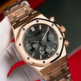 Đồng Hồ Audemars Piguet Royal Oak Chronograph 41mm 26240OR.OO.1320OR.08 Vỏ Vàng Hồng Mặt Xanh Lá
