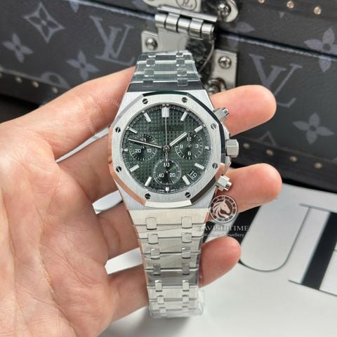 Đồng Hồ Audemars Piguet Royal Oak Chronograph 41mm 26240ST.OO.1320ST.04 Vỏ Thép Mặt Xanh Lá