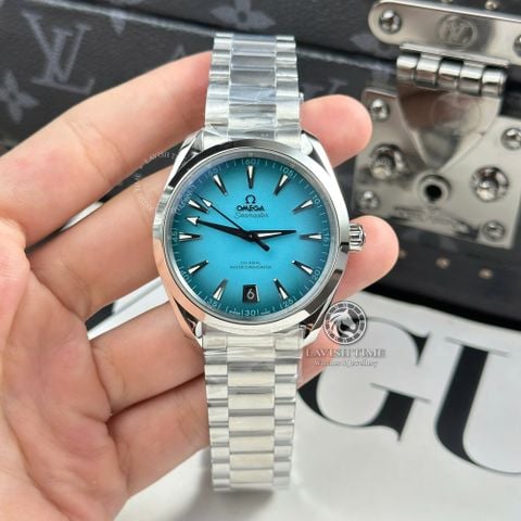 Đồng Hồ Omega Seamaster Aqua Terra 150M 41 mm 220.10.41.21.03.006 Rep 1:1 Chế Tác Mặt Số Xanh Ngọc Lam Vỏ Thép
