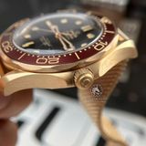 Đồng Hồ Omega Seamaster Diver 300M 42 mm 210.90.42.20.01.003 Rep 1:1 Chế Tác Vỏ Vàng Đồng