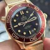 Đồng Hồ Omega Seamaster Diver 300M 42 mm 210.90.42.20.01.003 Rep 1:1 Chế Tác Vỏ Vàng Đồng