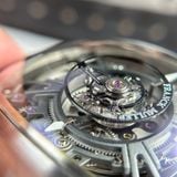 Đồng Hồ Franck Muller Curvex CX Grand Central Tourbillon Skeleton CX 36 T CTR SQT AC TTNRBR Rep 1:1 Chế Tác Vỏ Thép
