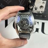 Đồng Hồ Franck Muller Curvex CX Grand Central Tourbillon Skeleton CX 36 T CTR SQT AC TTNRBR Rep 1:1 Chế Tác Vỏ Thép