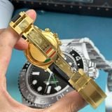 Đồng Hồ Rolex Cosmograph Daytona 126518LN-0014 Rep 1:1 Chế Tác Mặt Số Xanh Tiffany Vỏ Vàng Kim Dây Cao Su Oysterflex