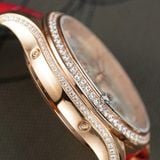 Đồng Hồ Patek Philippe Complications 4947R-001 Rep 1:1 Chế Tác Vỏ Vàng Hồng Mặt Trắng Dây Da Đỏ