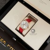 Đồng Hồ Patek Philippe Complications 4947R-001 Rep 1:1 Chế Tác Vỏ Vàng Hồng Mặt Trắng Dây Da Đỏ