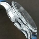 Đồng Hồ Patek Philippe Complications 4947G-001 Rep 1:1 Chế Tác Vỏ Thép Mặt Xanh Dương Dây Da Xanh Dương