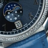 Đồng Hồ Patek Philippe Complications 4947G-001 Rep 1:1 Chế Tác Vỏ Thép Mặt Xanh Dương Dây Da Xanh Dương